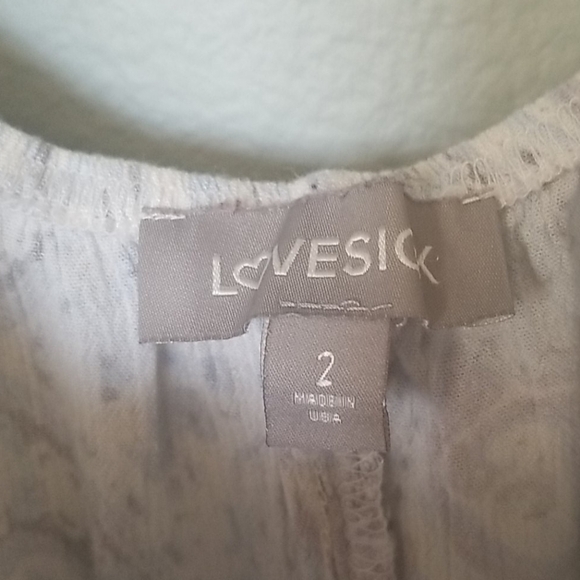 Lovesick Gauze Summer Soft Girl paisley cold shoulder tunic top size 2X - Picture 2 of 7